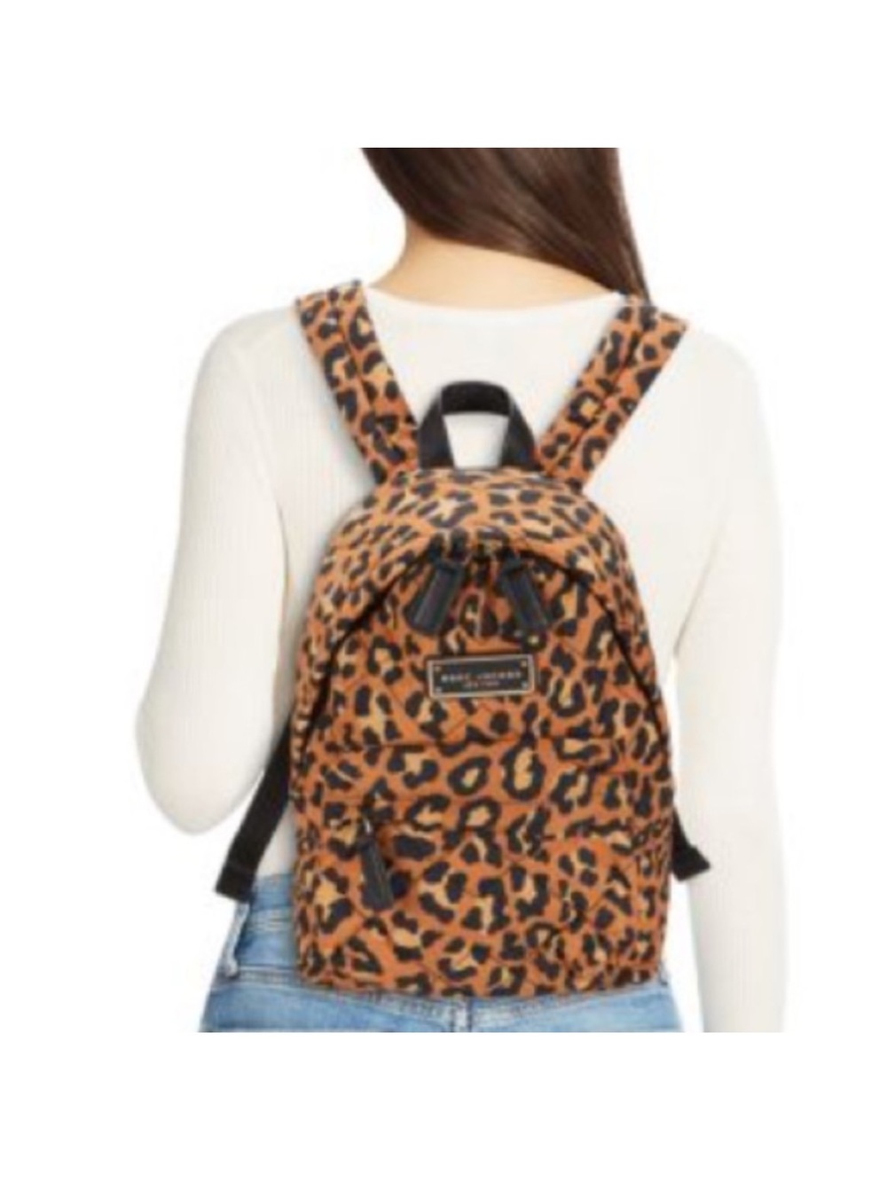 Marc Jacobs Leopard-Print Mini Backpack - Brown & Black. BRAND NEW CONDITION - Picture 5 of 11